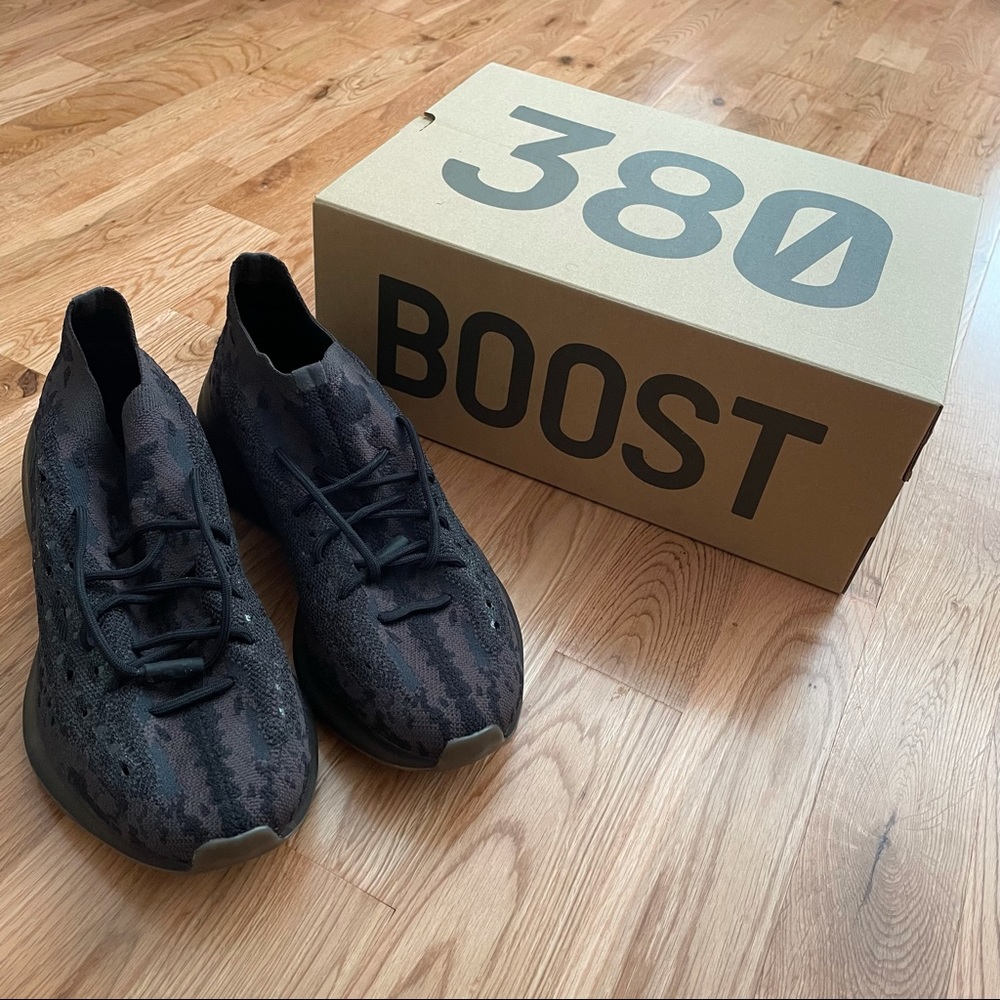 COPY - Yeezy Boost 380 Onyx Non Reflective Sneaker Men’s Size 11.5 Adidas Origi…